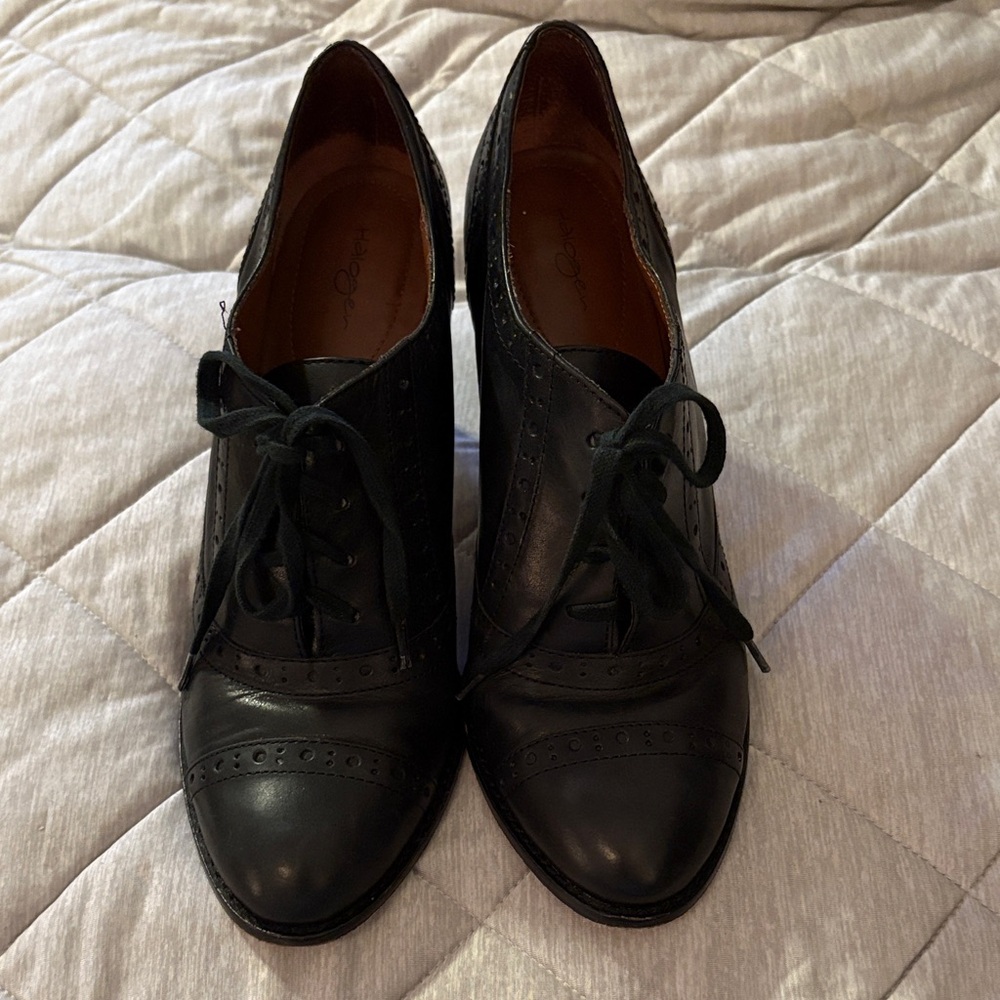 Nordstrom - Halogen Black Leather Dress Shoes